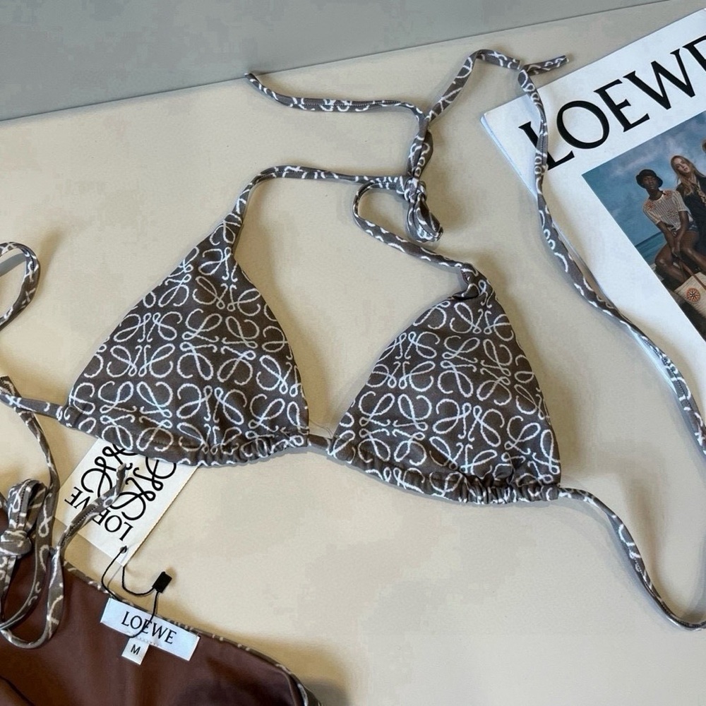 Loewe Patterned Brown Bikini - image 6